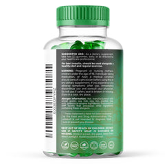 Wellness LabsRx Sea Moss Gummies bottle with ingredients label emphasizes bioavailable minerals.