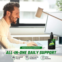 Daily-use scene with dropper illustrating easy integration into morning routine.