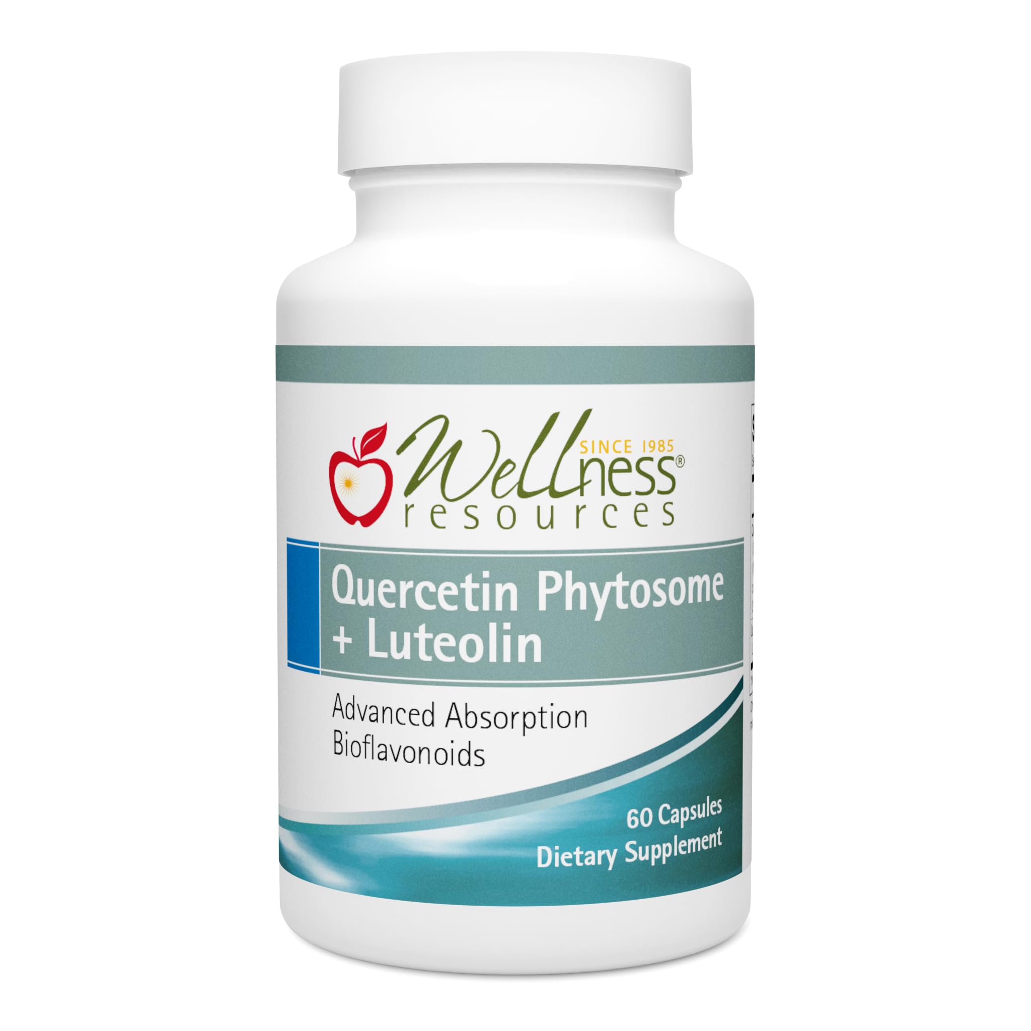 Wellness Resources Quercetin Phytosome bottle with pour for easy daily immune support