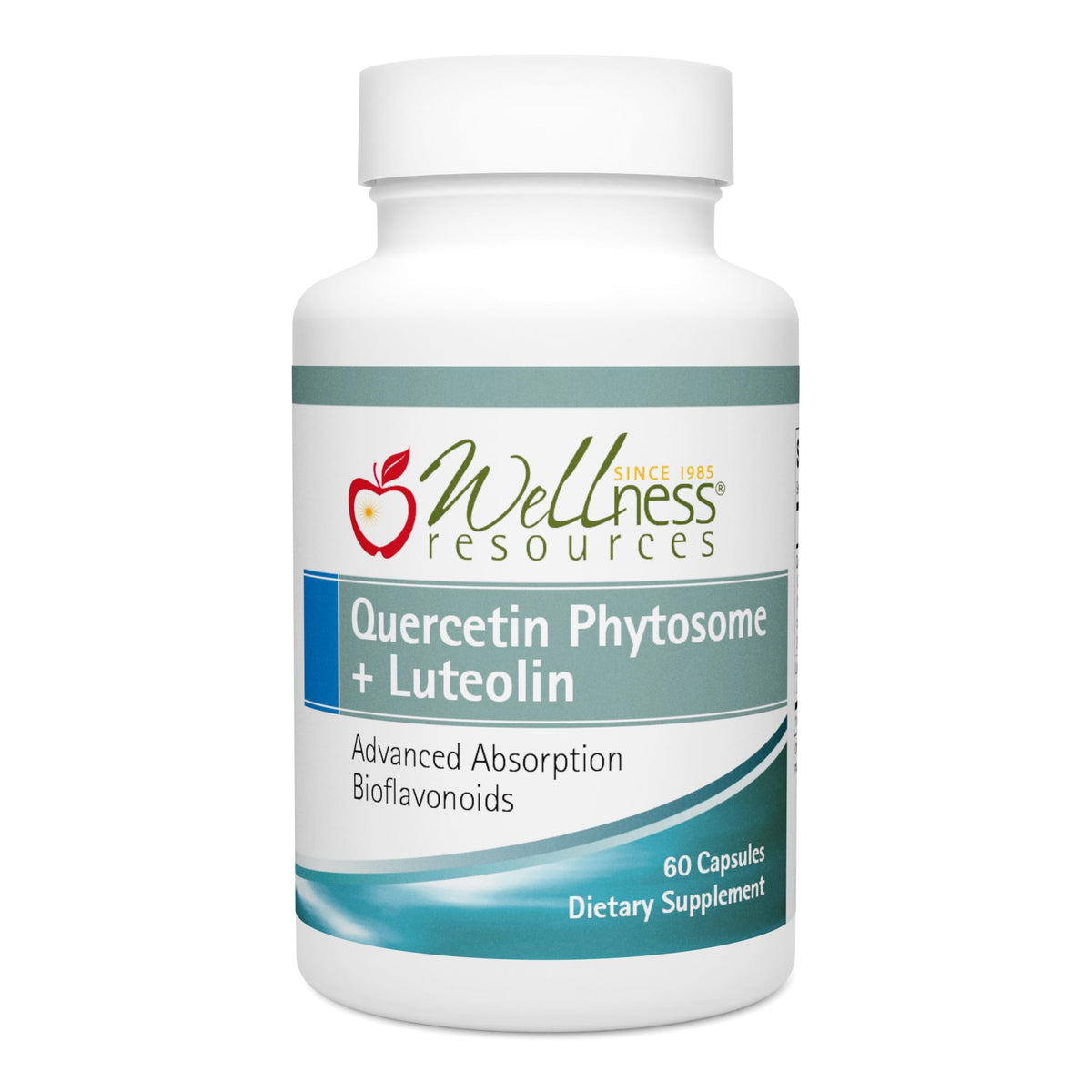 Wellness Resources Quercetin Phytosome bottle with pour for easy daily immune support
