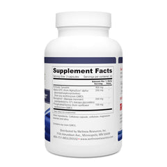 Wellness Resources Super Brain Booster capsules arranged for mental clarity on the go