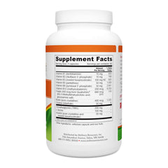Morning table setup with Wellness Resources Super Coenzyme B Complex for stress relief.