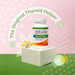 Vegan-friendly Thyroid Helper capsules blending gugglipid and ashwagandha.