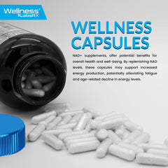WellnessLabsRx product on a shelf, conveying quality and trust.