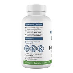WellnessPartners D-Mannose 500 mg veggie capsules packaging for easy daily use