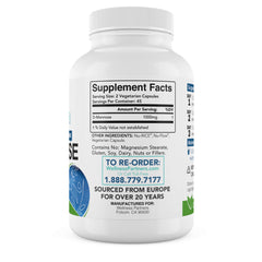 WellnessPartners D-Mannose capsules close-up highlighting veggie capsules