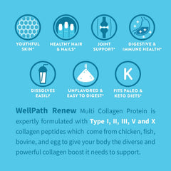 WellPath Renew blends into smoothies for a nutrient boost without clumps.