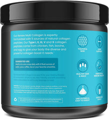WellPath Renew serving scoop beside the tub for easy daily dosing.