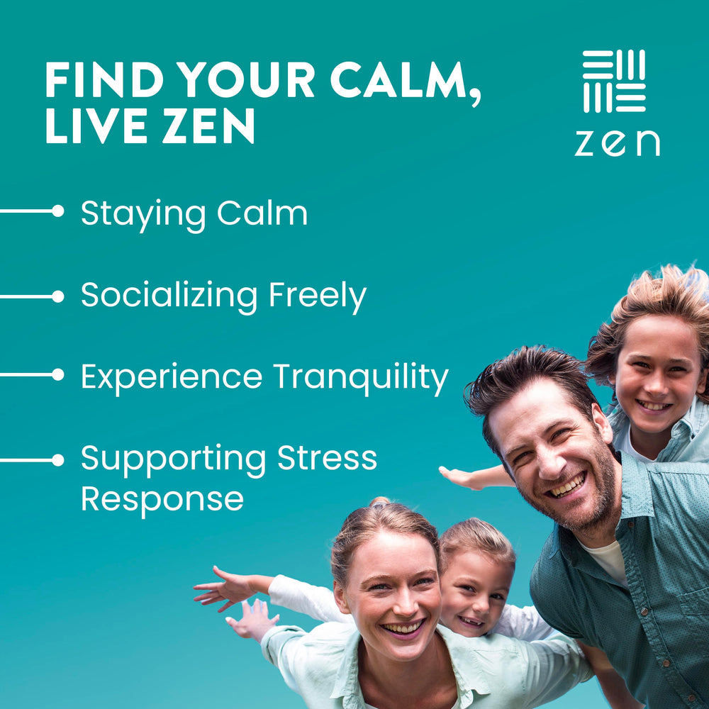 WellPath Zen ingredients panel highlights L-Theanine and Passionflower for relaxation.