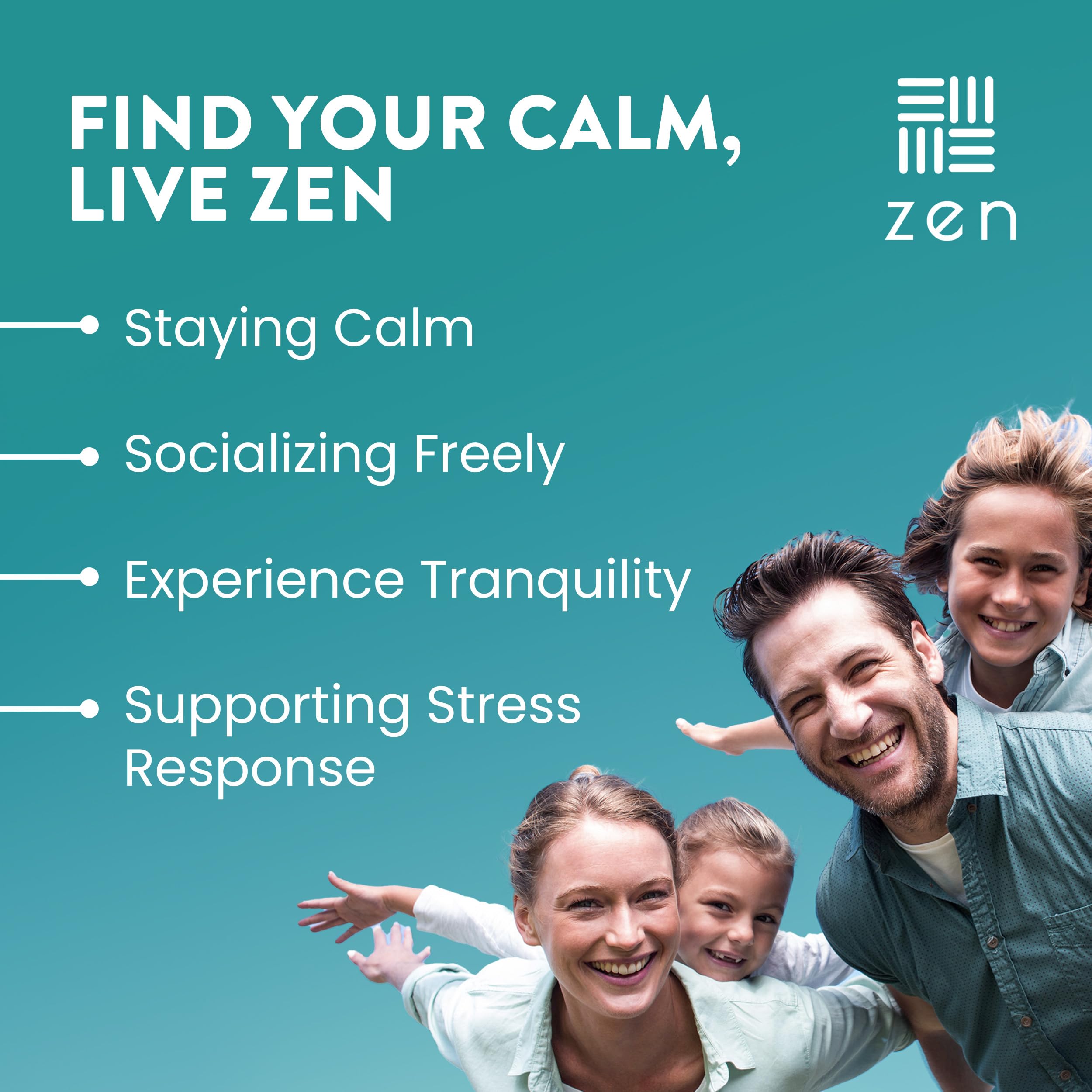 WellPath Zen mood support capsules aiding balance of energy and mood