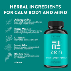WellPath Zen two-capsule daily routine promotes steady calm during busy days.