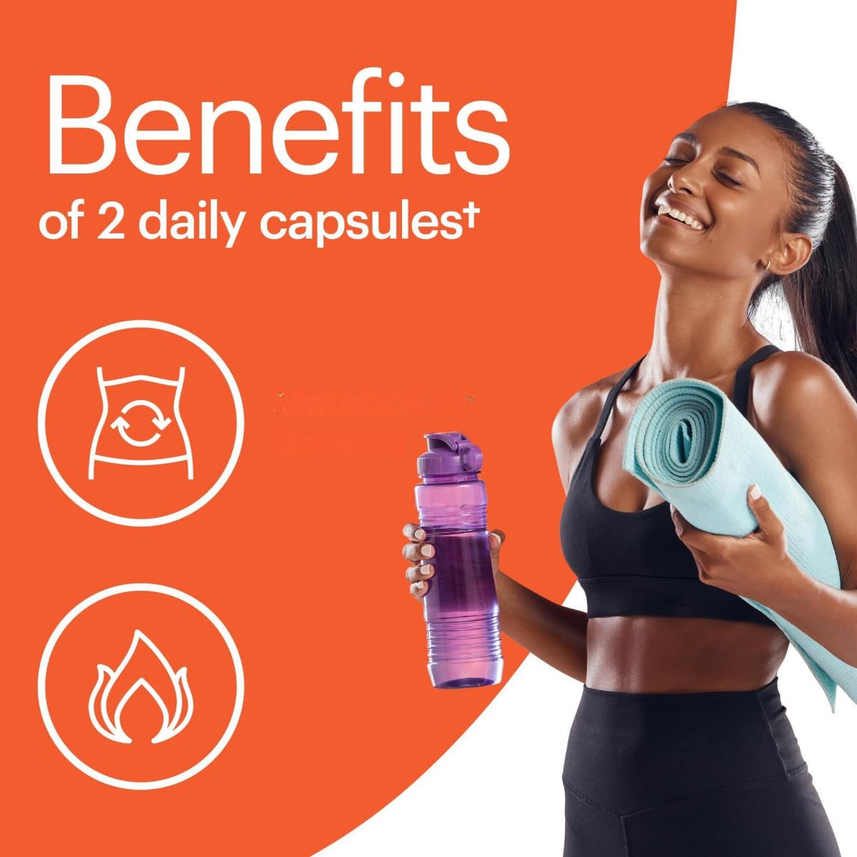 Wellthy Daily Thermogenic packaging showing vegan and gluten-free suitability.