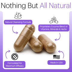 Wellthy Full Body Detox ginger root imagery suggests warm notes.