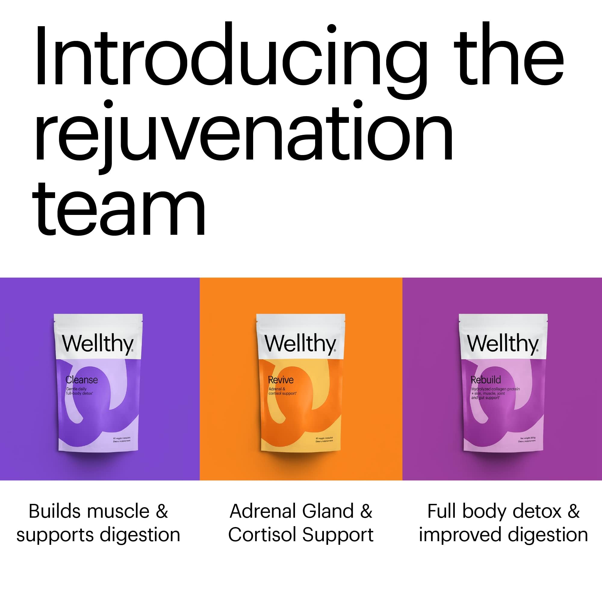 Wellthy Revive in-use lifestyle scene shows calm focus after a busy day.