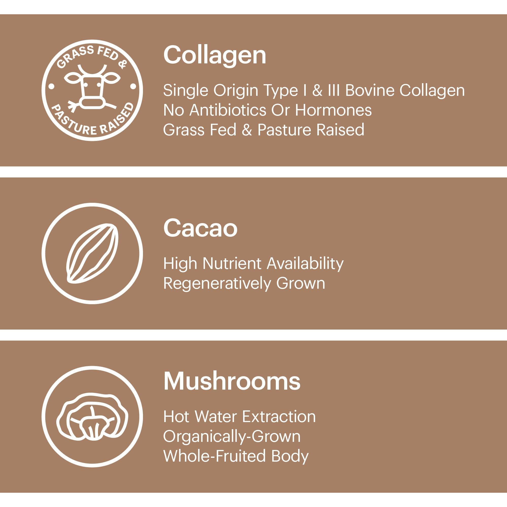 Wellthy Suggested-use card, demonstrates mixing with milk or coffee