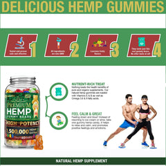 Wellution Hemp Gummies on a morning routine setup for daily wellness
