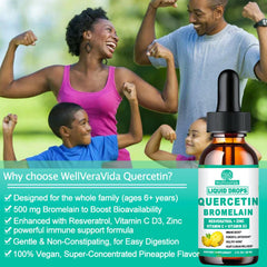 WellVeraVida bottle beside cup during morning wellness routine