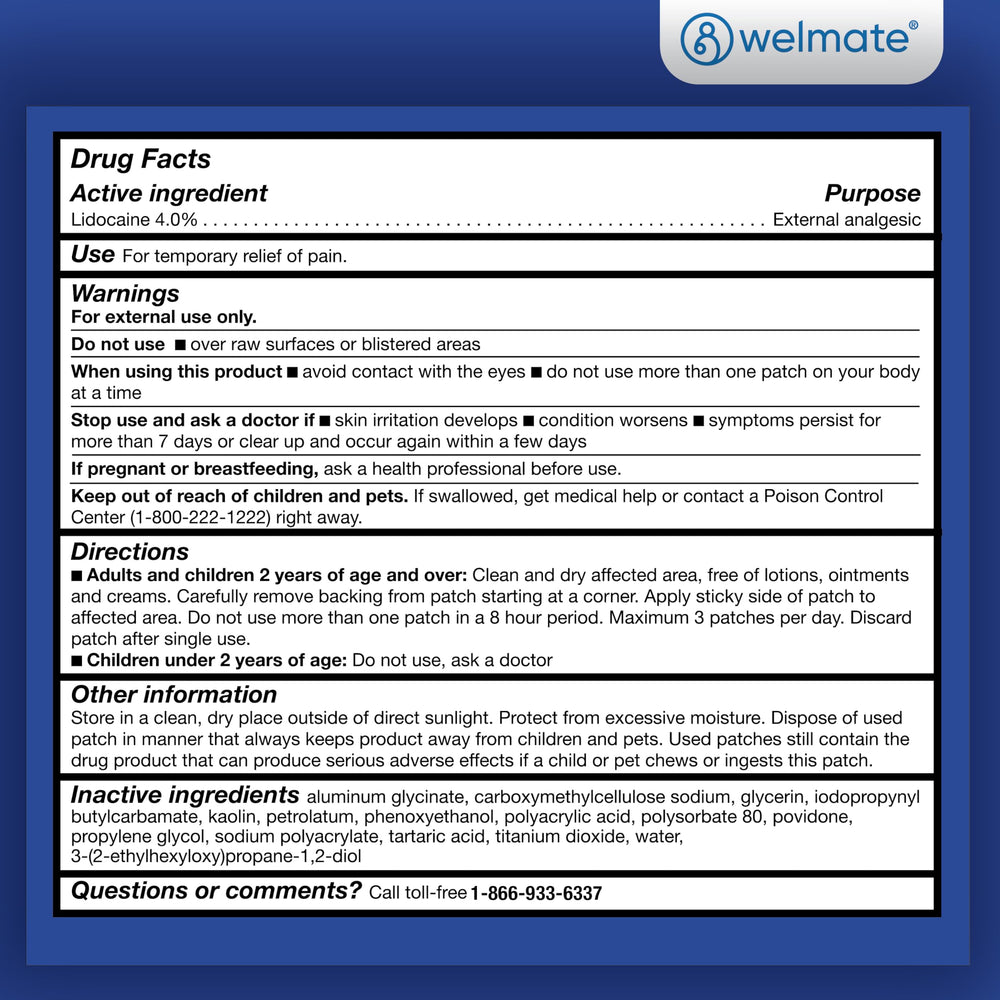 WelMate 30-count value pack image showcases convenient first-aid stock for homes.