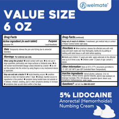 WELMATE non-greasy, odorless cream leaves skin feeling clean