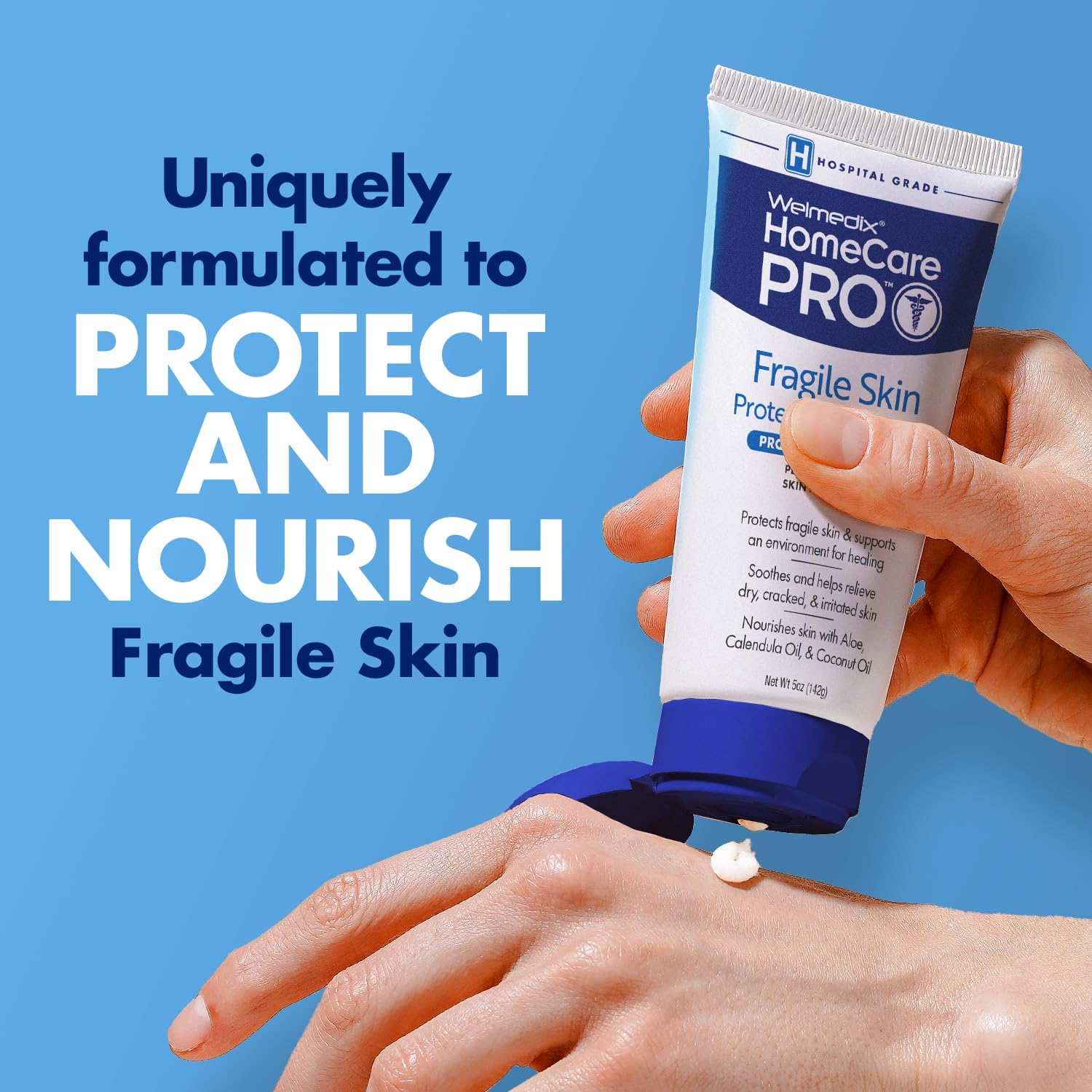 Welmedix Fragile Skin Ointment supports diaper rash relief