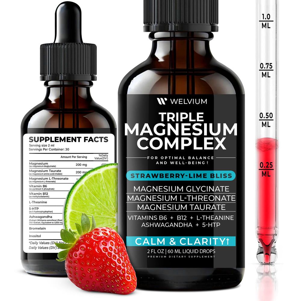 Welvium package highlighting B6 and B12 vitamins for energy metabolism support.