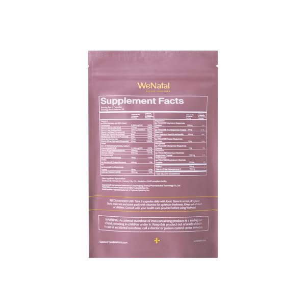 WeNatal for Her 5-MTHF folate active form highlights folate readiness for preconception