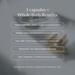 WeNatal for Her algae-based DHA/EPA supporting brain and heart health