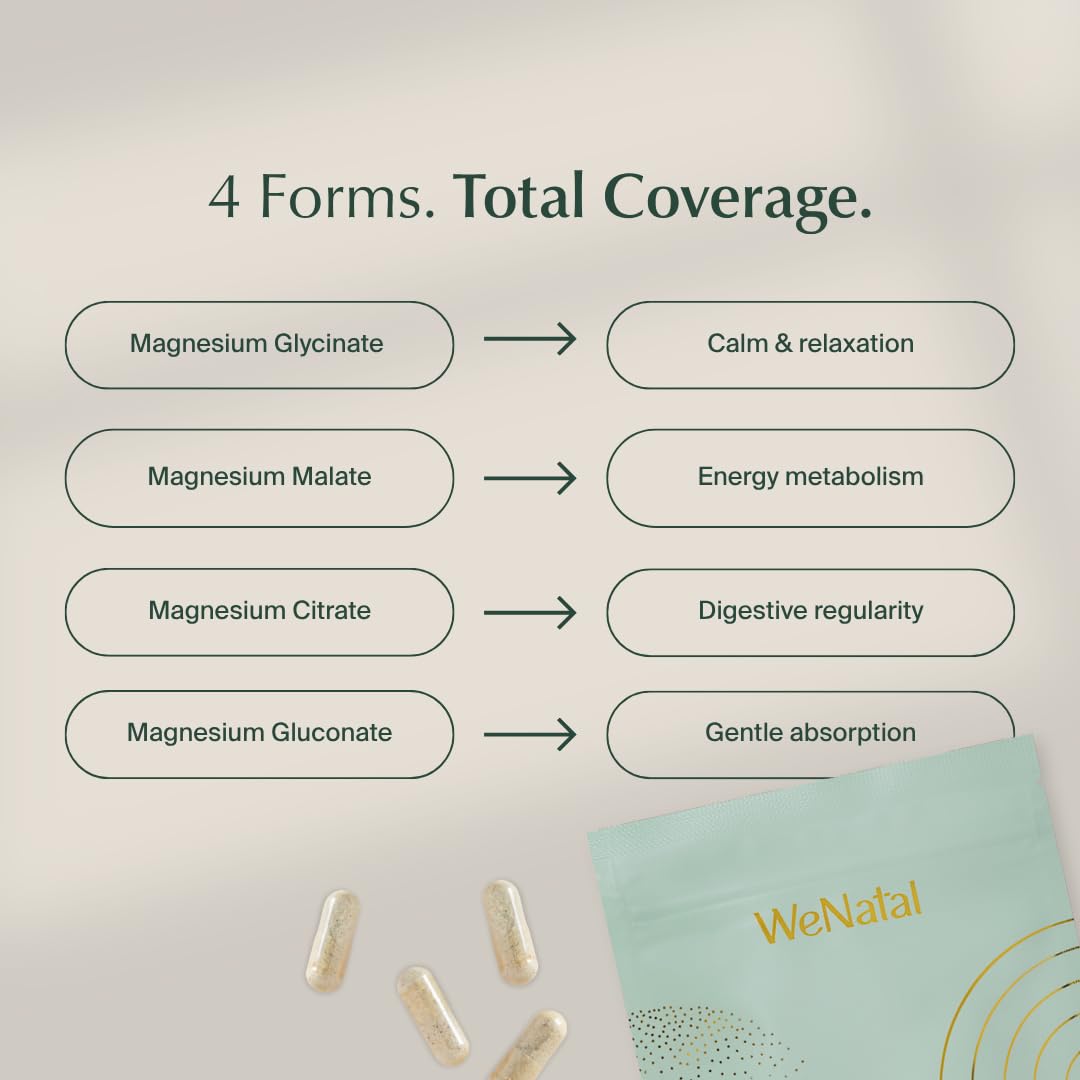 Label highlights vegan, non-GMO, and pregnancy-friendly formulation.
