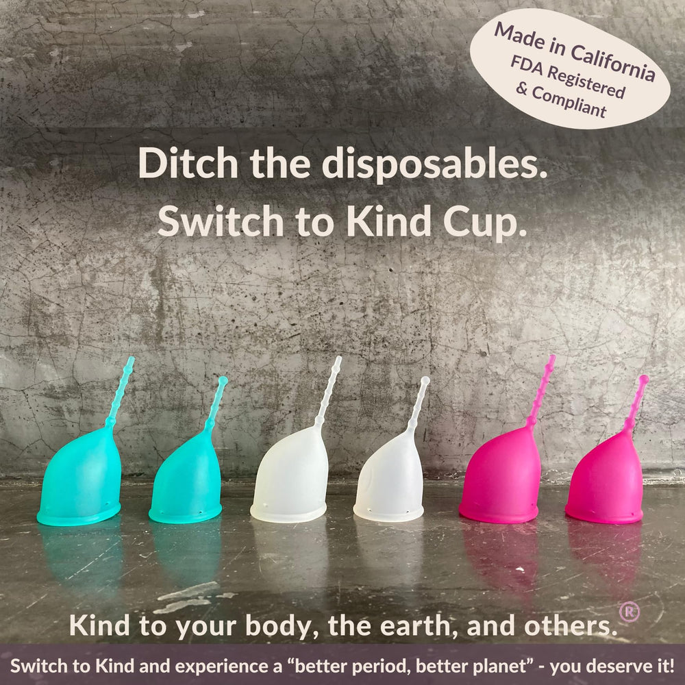 WEVOTOPIA Kind Cup highlights easy insertion with a long stem.