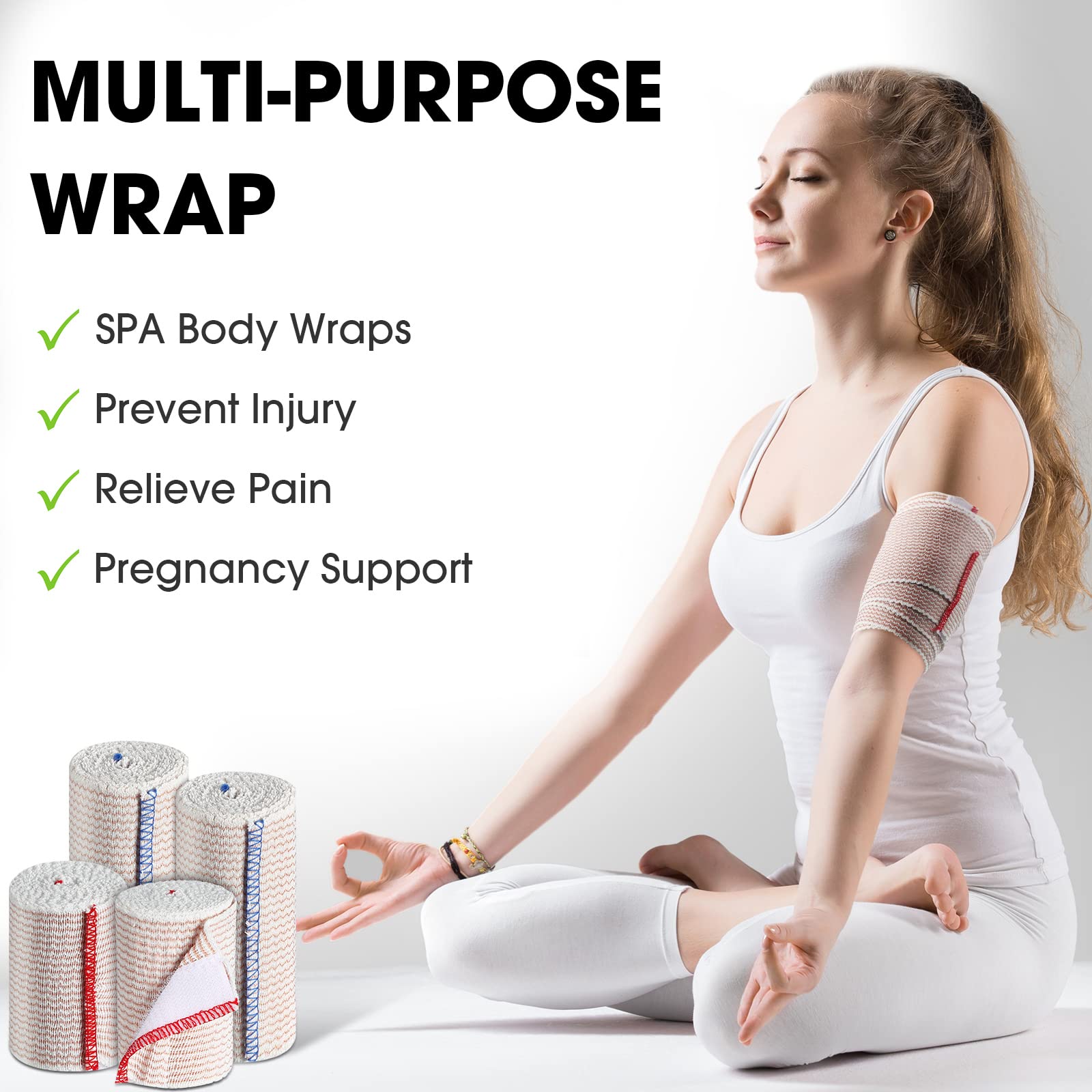 Weysat bundle includes 30 wraps ready for home, sport, and clinic use