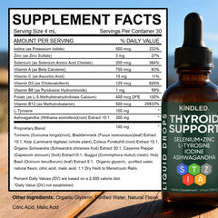 Calm, focused daily routine with Kindled Thyroid Drops.