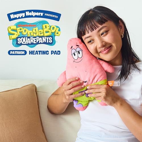 WHAT DO YOU MEME Patrick heating pad in microwave ready for quick heat