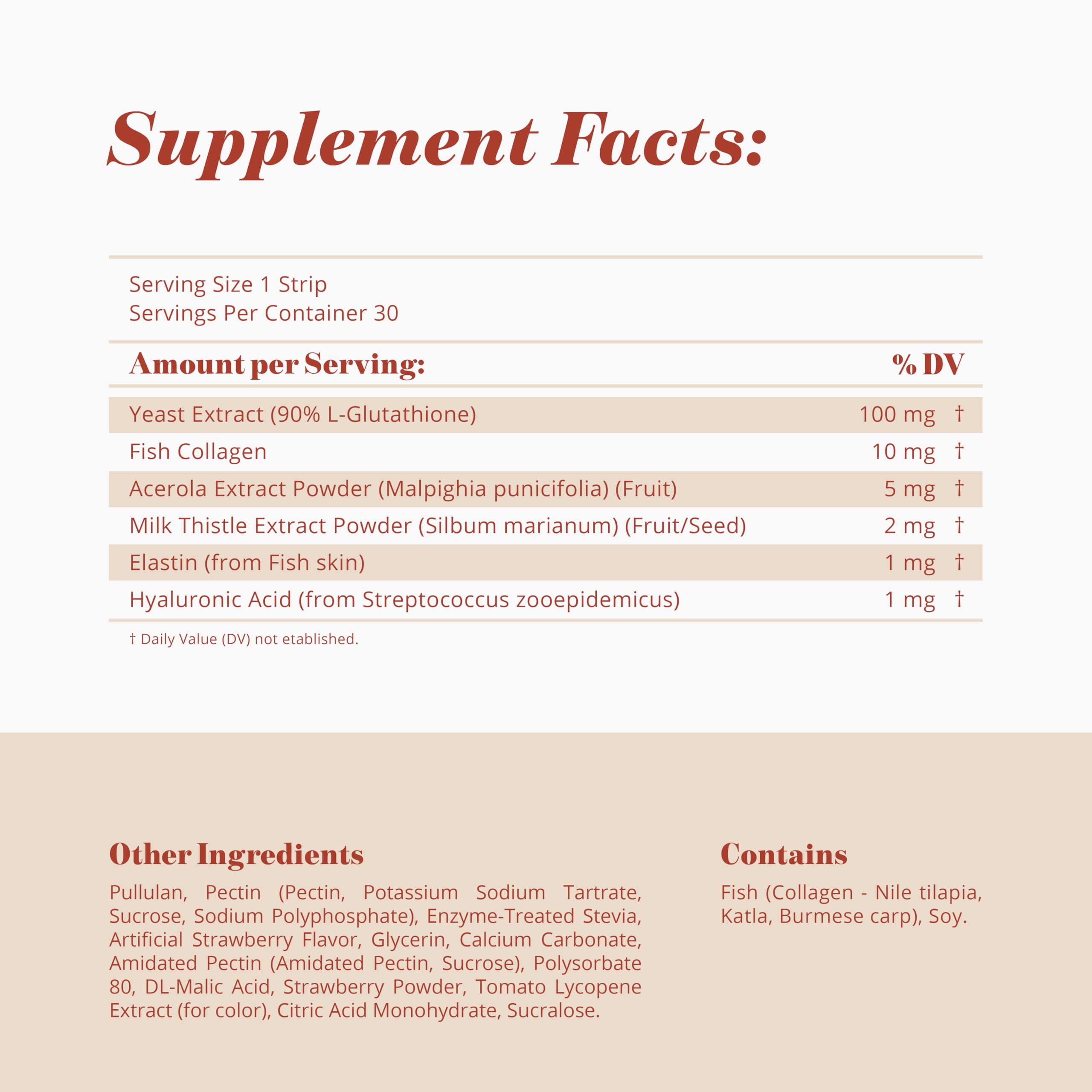 What the Glass Skin Glutathione Strip offers fast-absorption formulation.