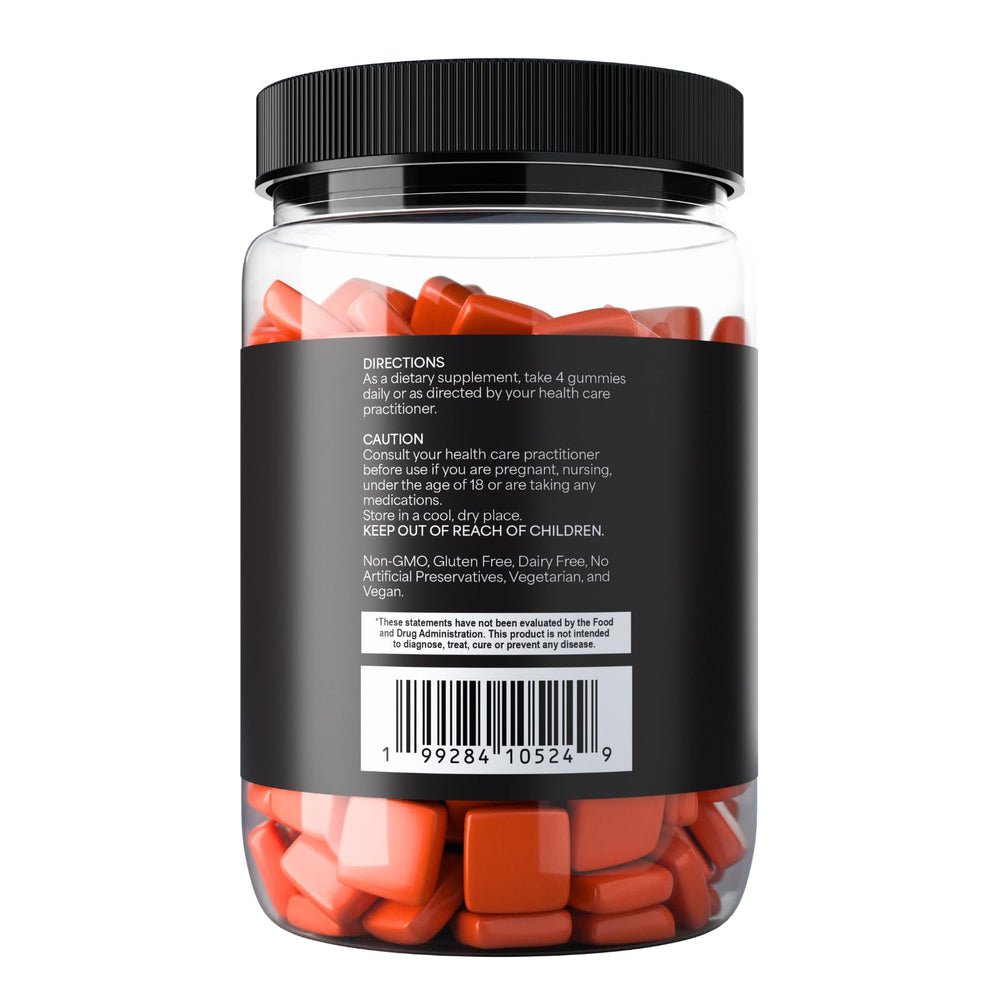 Whippy Brands Creatine Gummies portable packaging for travel