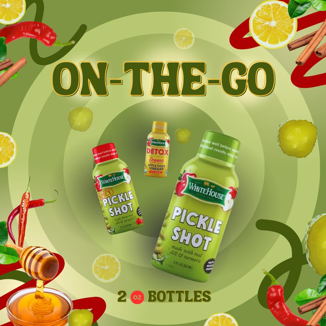 White House Detox shot non-GMO ingredients for clean choice