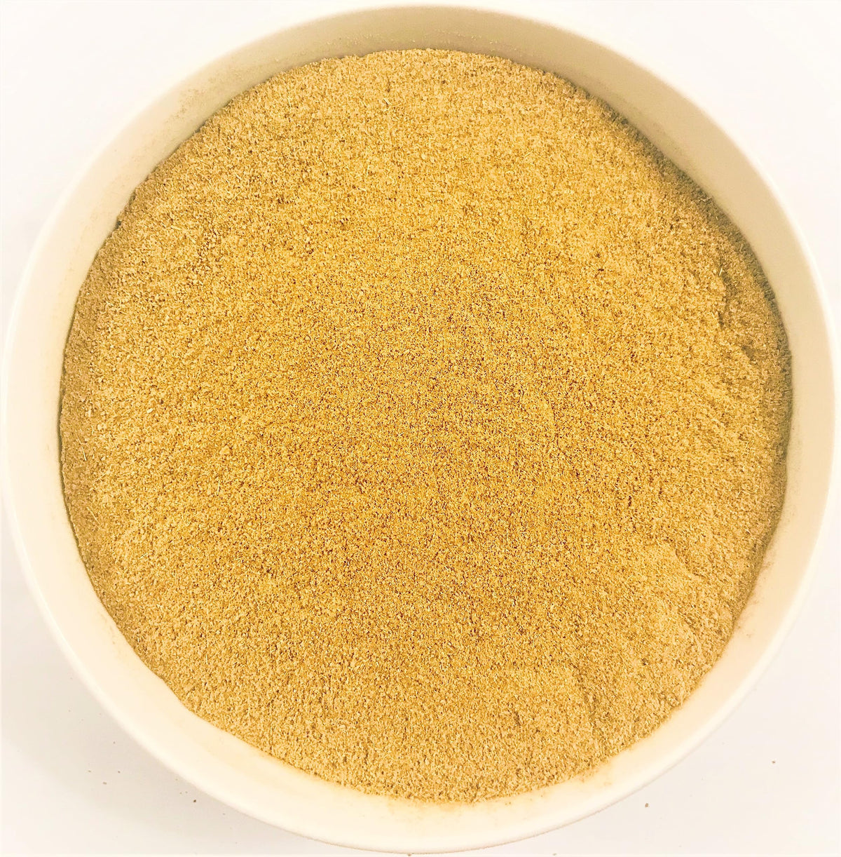 White Label German Chamomile powder in a resealable pouch for fresh aroma.