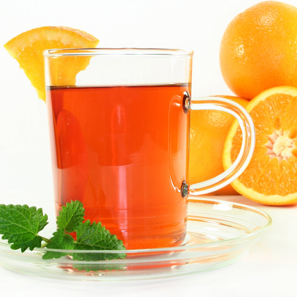 Pouring CalMag Plus into water reveals a citrusy color and texture