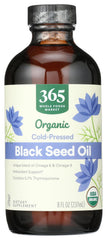 Whole Foods Market Organic Black Seed Oil bottle front view for everyday wellness