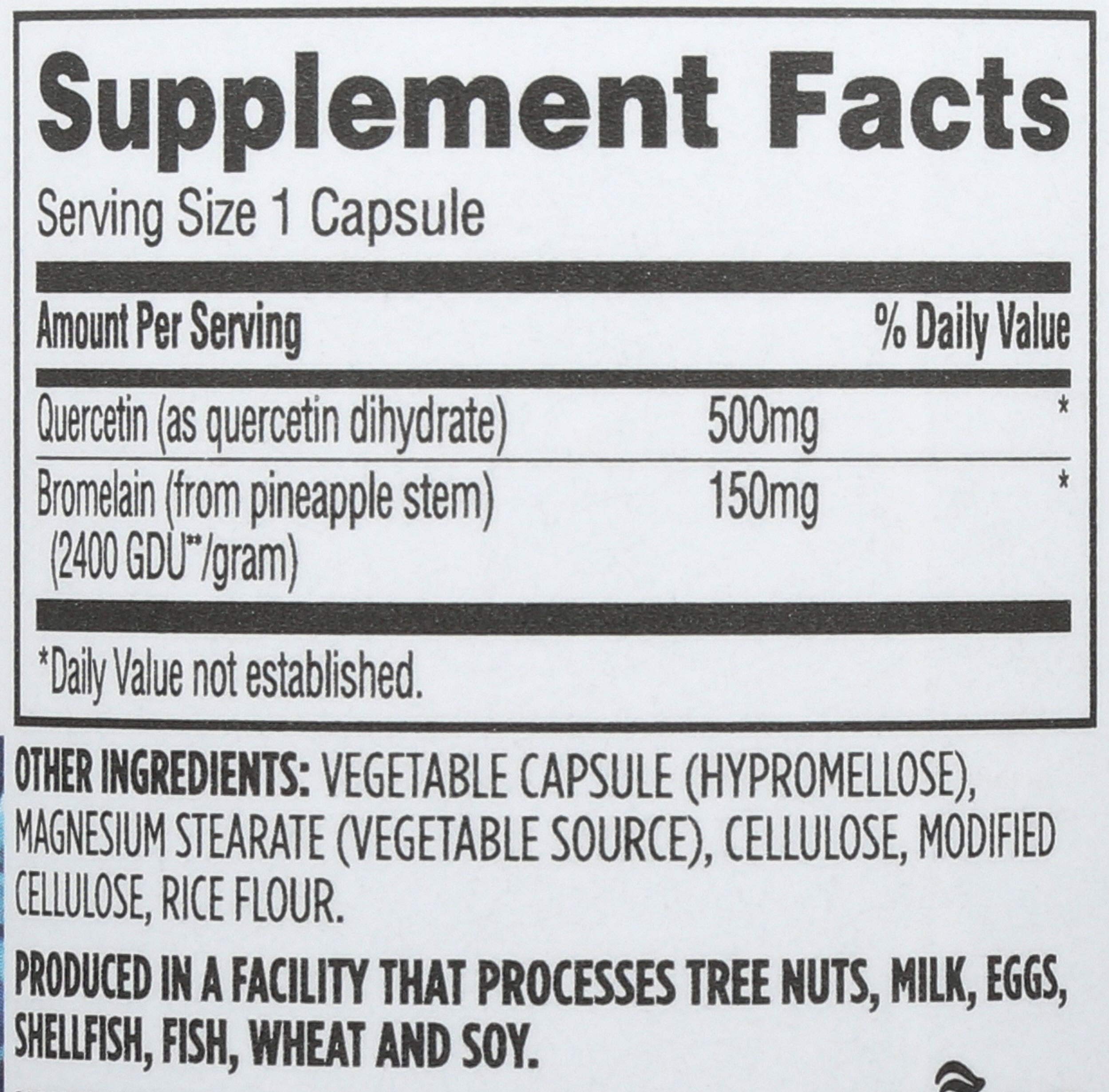 Bottle on shelf emphasizing premium quality ingredients meeting Whole Foods Market standards