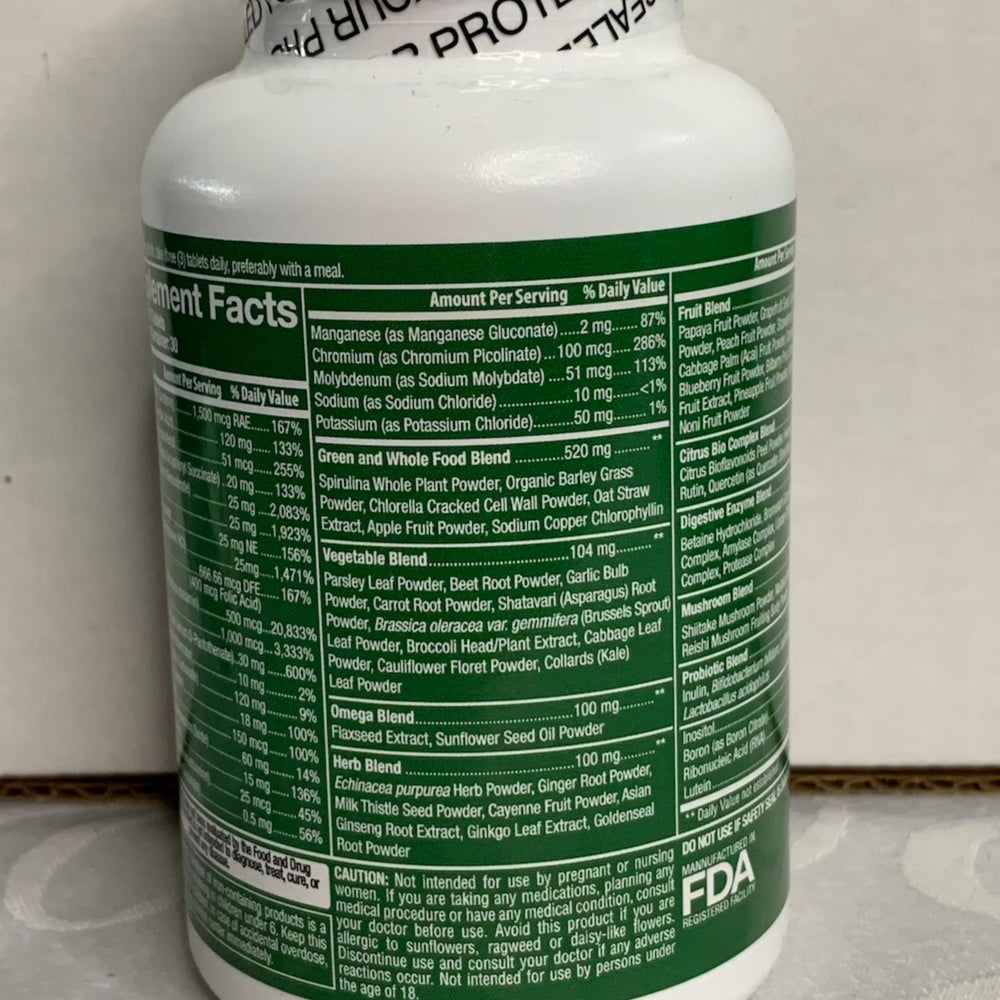 Whole Nature omega and bone support imagery suggests wellness benefits.