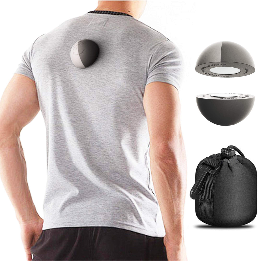 Whole Nights magnetic ball side sleep clip keeps you on your side for improved airflow.