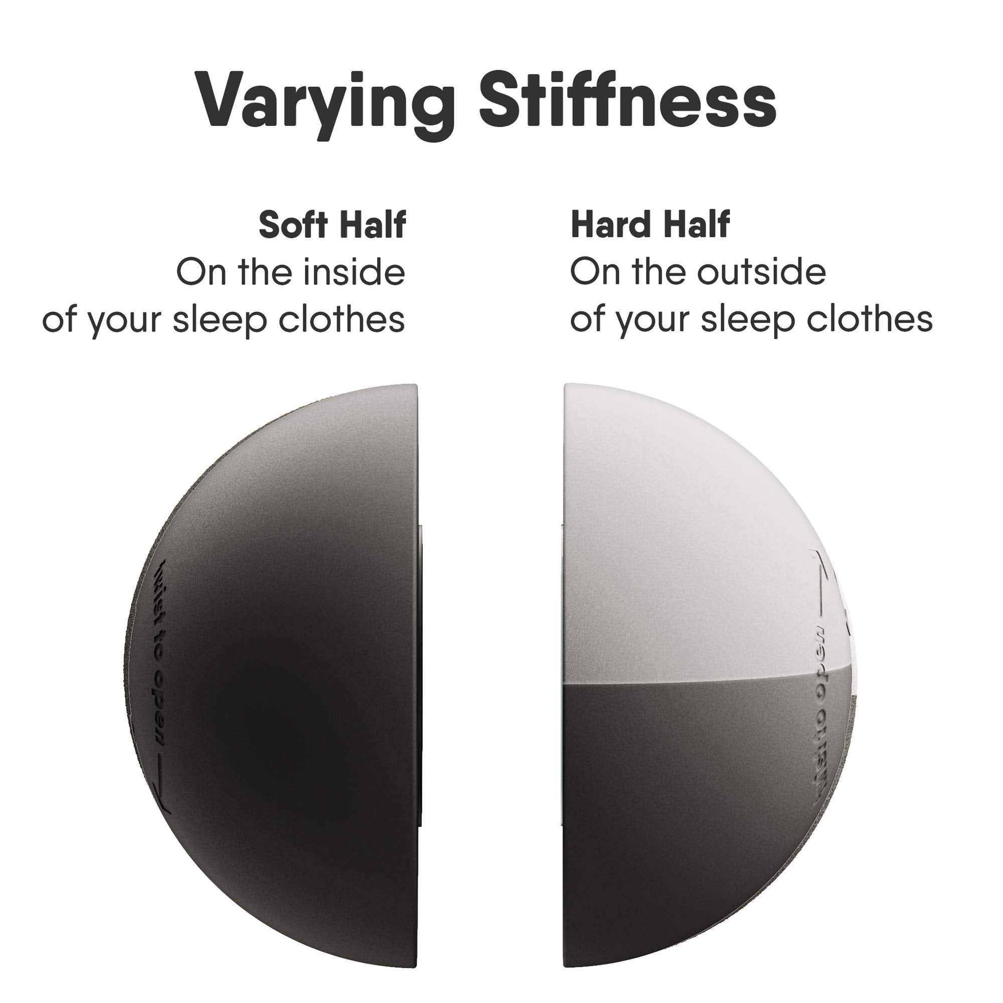 Whole Nights stop-snoring-aid worn on clothes reduces back snorer disruptions.