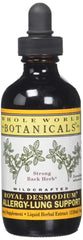 Whole World Botanicals Royal Allergy bottle pour supports easy breathing.