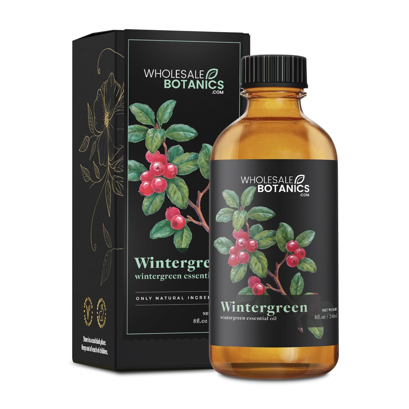 Wholesale Botanics Wintergreen essential oil in cosmetic use setup for soaps and lotions