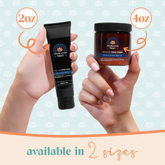 Wholesome Hippy 4oz packaging designed for easy travel