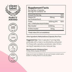 Wholesome Story capsule closeup highlighting plant-based coating and texture