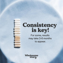 Vegan-friendly Wholesome Story capsules for a clean label wellness
