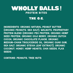 Wholly Balls Chocolate Lovers bundle—decadent chocolate variety for snack time.