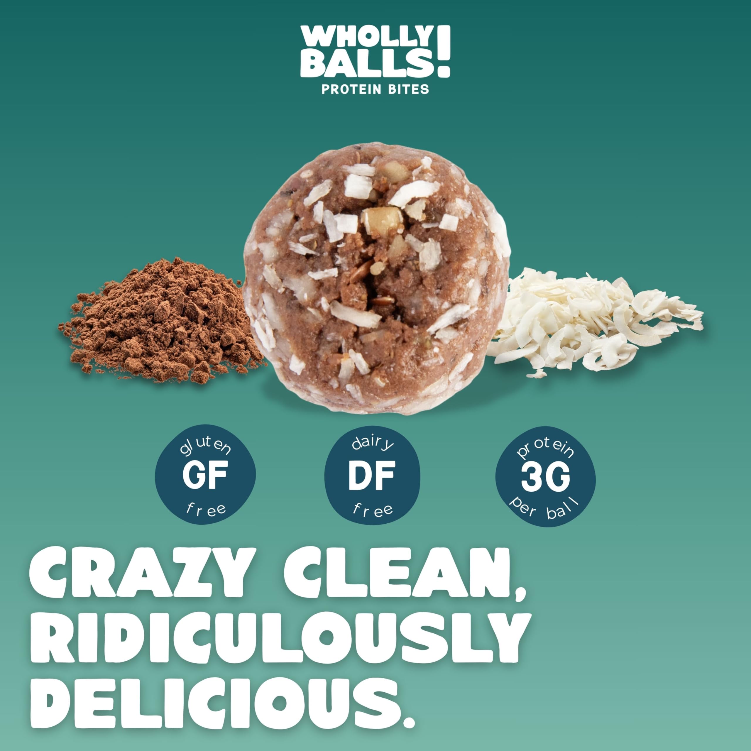 Wholly Balls Bundle Triple Threat—variety of flavors for snacking versatility.