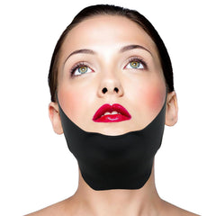 WIDVIH reusable silicone bandage for facial post-surgery support.